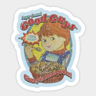 Sugar Coated Good Guys 1990 Sticker